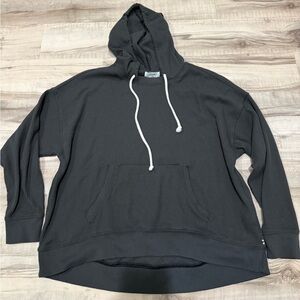 Aerie Thermal Hoodie Sweatshirt Size Medium Gray